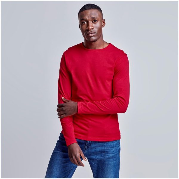 Mens Long Sleeve Portland T-Shirt - Image 2