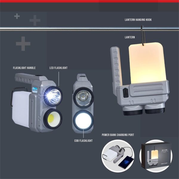 Swiss Cougar Beijing Lantern & Power Bank - 2,400mAh - Image 17