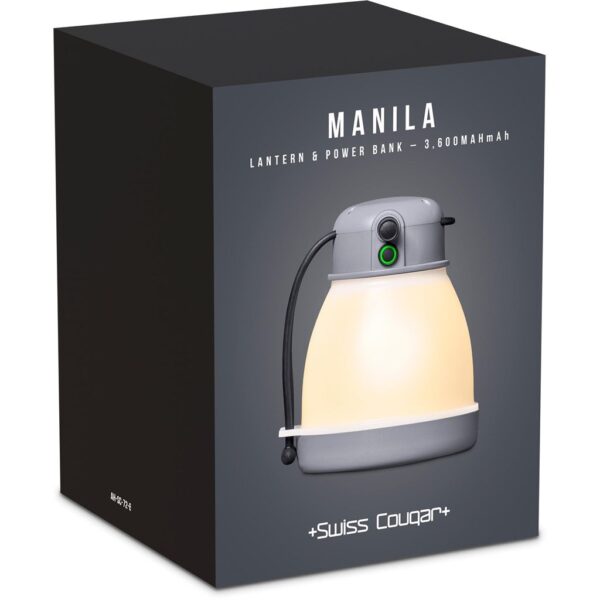 Swiss Cougar Manila Lantern & Power Bank - 3,600mAh - Image 3