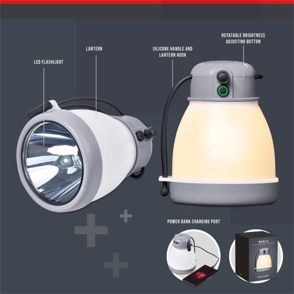 Swiss Cougar Manila Lantern & Power Bank - 3,600mAh - Image 16