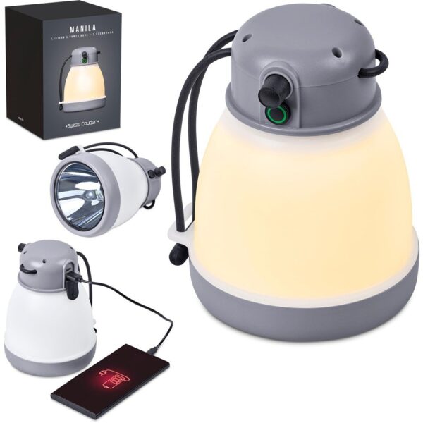 Swiss Cougar Manila Lantern & Power Bank - 3,600mAh - Image 6