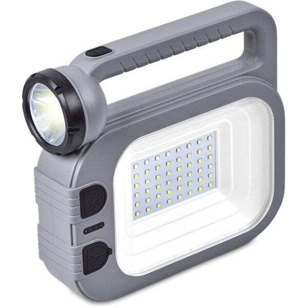Swiss Cougar Hanoi Solar Lantern & Power Bank - 2,400mAh - Image 11