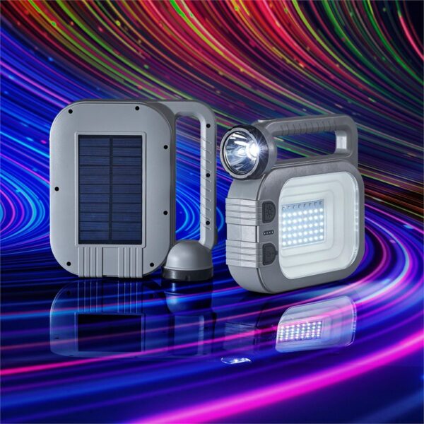 Swiss Cougar Hanoi Solar Lantern & Power Bank - 2,400mAh - Image 13