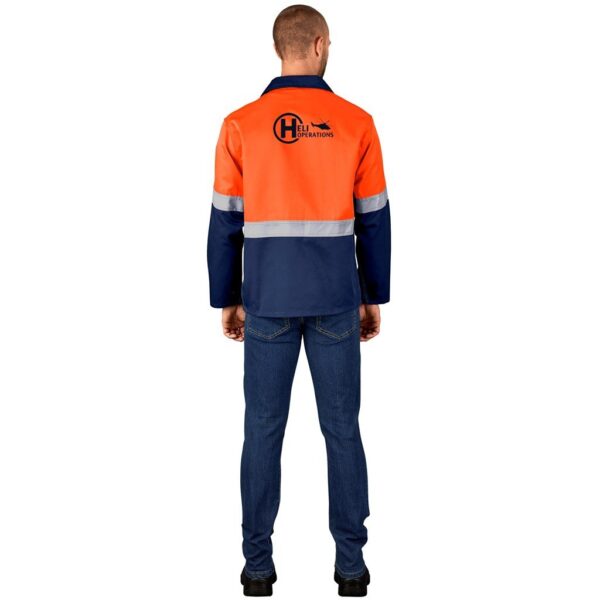 Traffic Premium Two-Tone Hi-Viz Reflective Jacket - Image 23