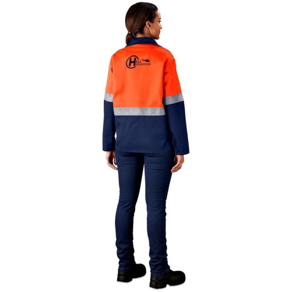 Traffic Premium Two-Tone Hi-Viz Reflective Jacket - Image 11