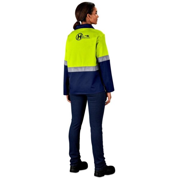 Traffic Premium Two-Tone Hi-Viz Reflective Jacket - Image 26