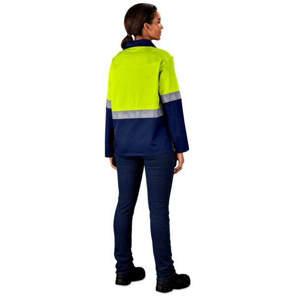Traffic Premium Two-Tone Hi-Viz Reflective Jacket - Image 8