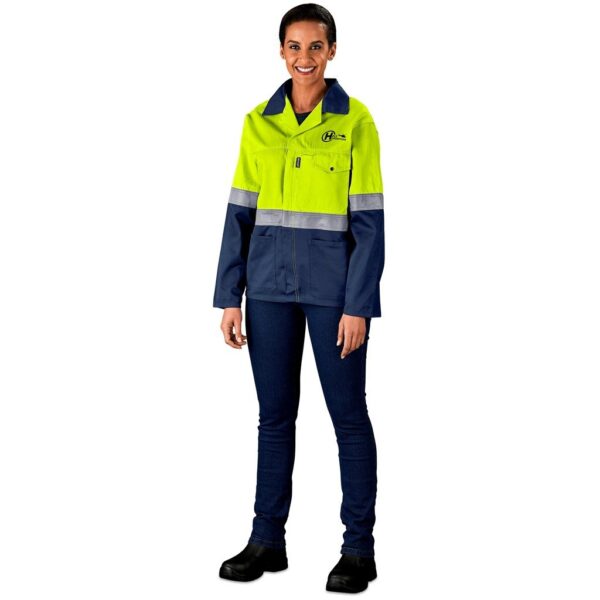 Traffic Premium Two-Tone Hi-Viz Reflective Jacket - Image 27