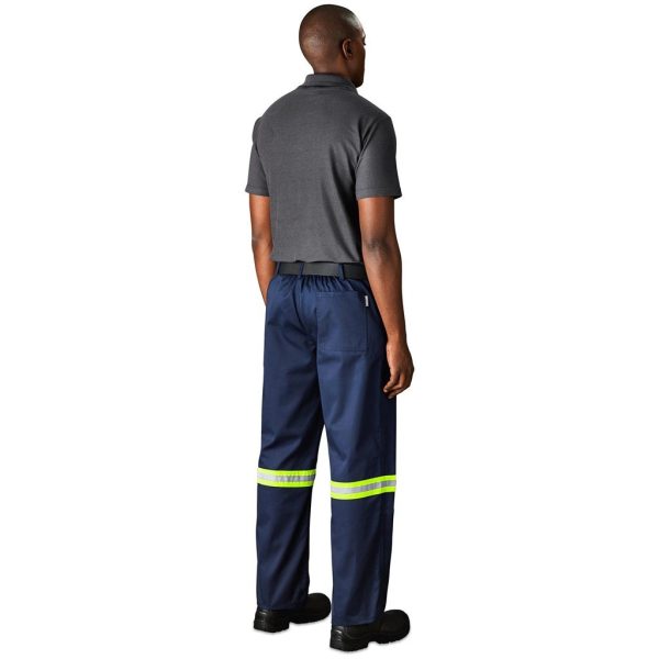 Site Premium Polycotton Pants - Reflective Legs - Yellow Tape - Image 4