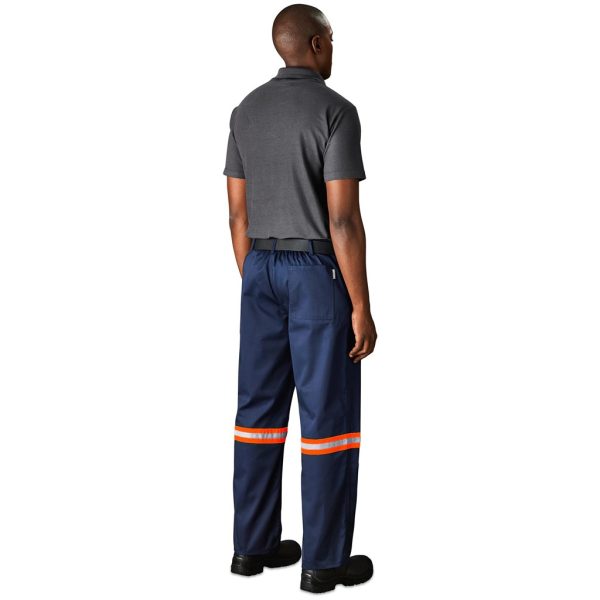 Site Premium Polycotton Pants - Reflective Legs - Orange Tape - Image 5