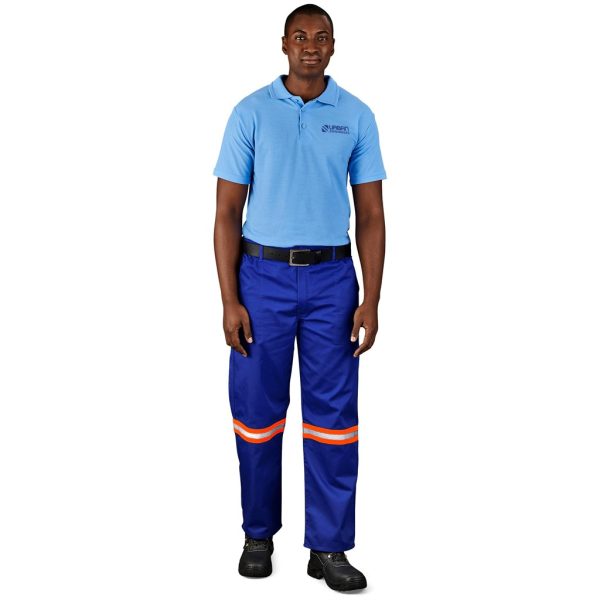 Site Premium Polycotton Pants - Reflective Legs - Orange Tape - Image 13