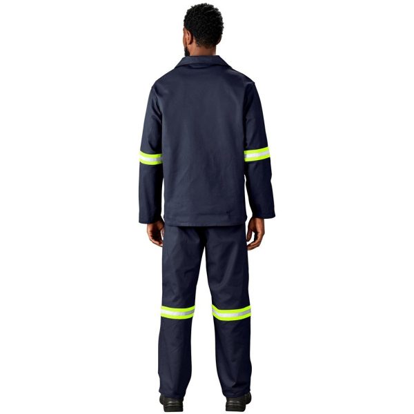 Artisan Premium 100% Cotton Pants - Reflective Legs - Yellow Tape - Image 3