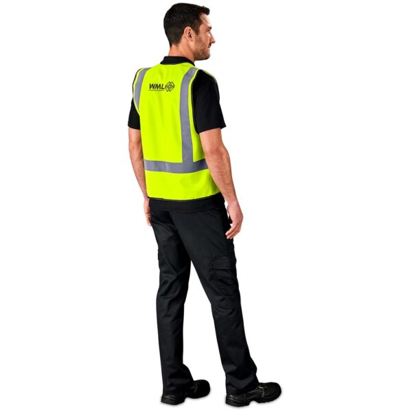 Direction En4 Hi-Viz Reflective Full Zip Vest - Image 7