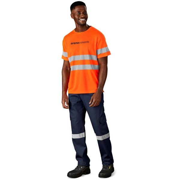Construction Hi-Viz Reflective T-Shirt - Image 2