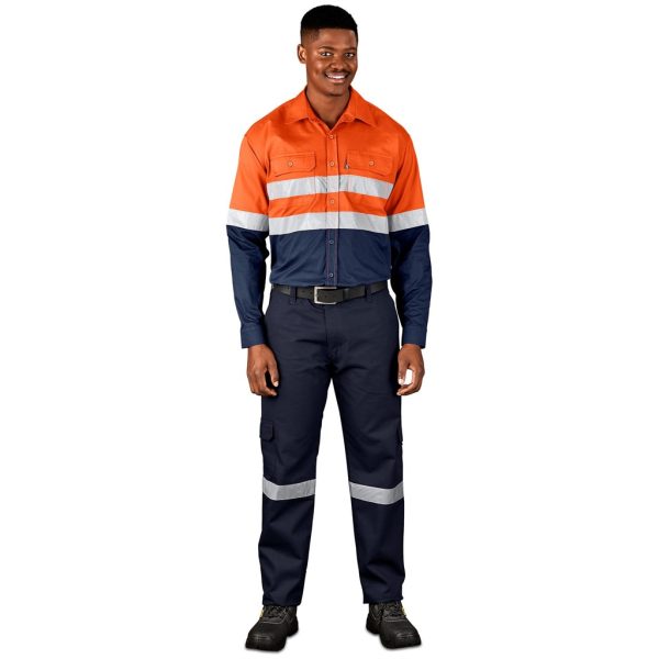Access Vented Two-Tone Reflective Work Shirt - Image 10