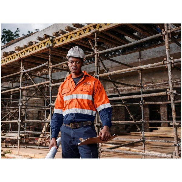 Access Vented Two-Tone Reflective Work Shirt - Image 3