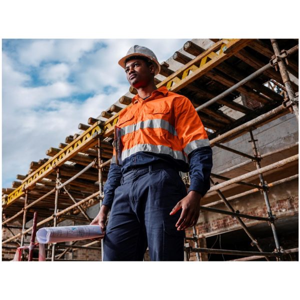Access Vented Two-Tone Reflective Work Shirt - Image 9