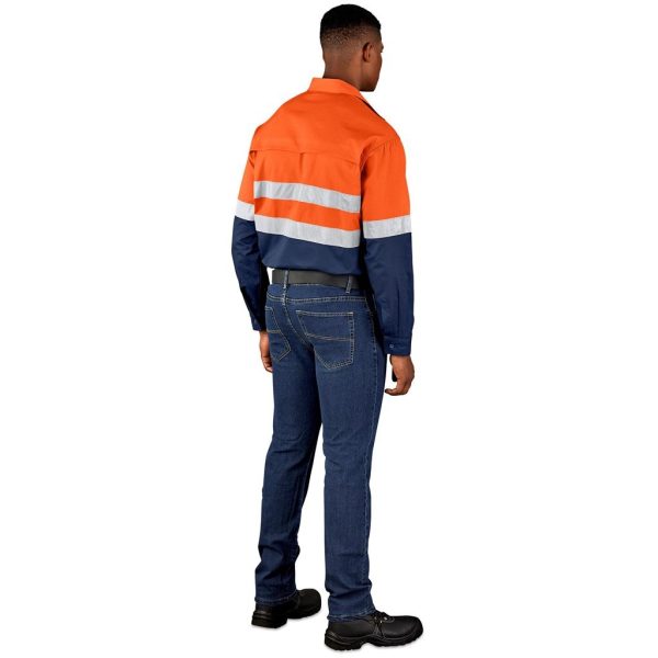 Access Vented Two-Tone Reflective Work Shirt - Image 5