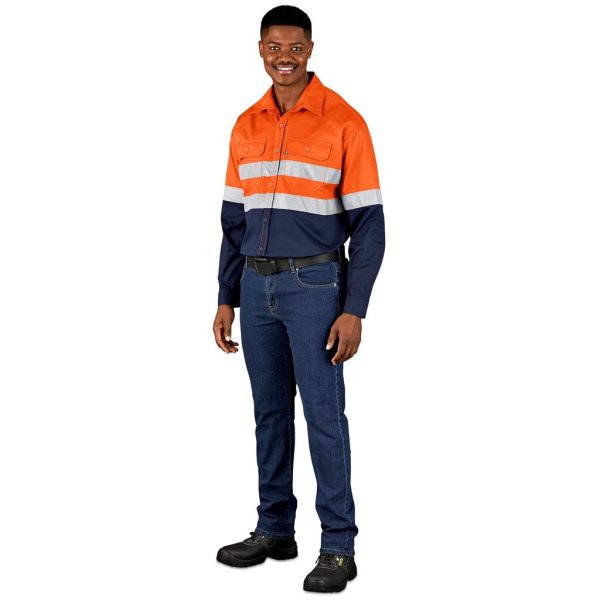 Access Vented Two-Tone Reflective Work Shirt - Image 11