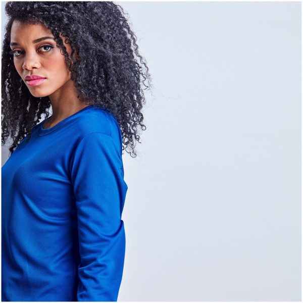 Ladies Long Sleeve All Star T-Shirt - Image 2