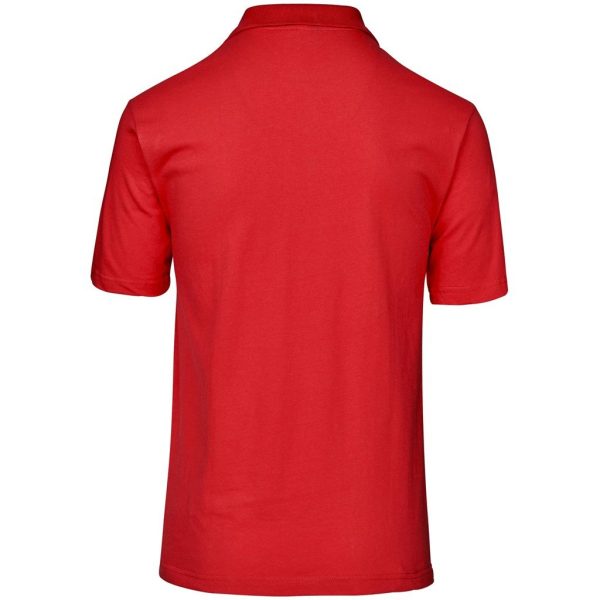 Mens Galway Golf Shirt - Red - Image 2