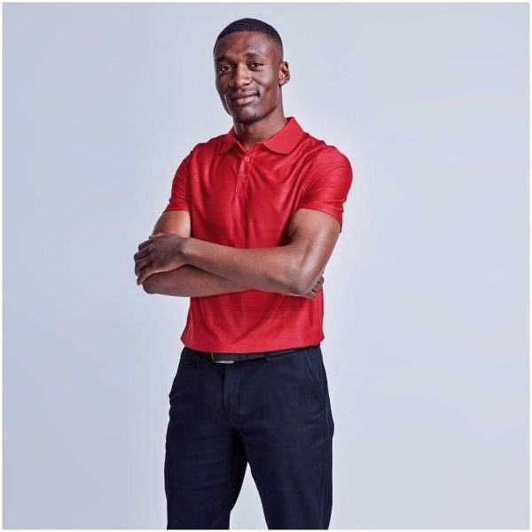 Mens Milan Golf Shirt - Image 3