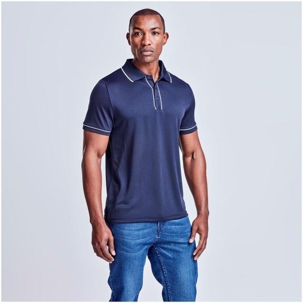 Mens Osaka Golf Shirt - Image 4