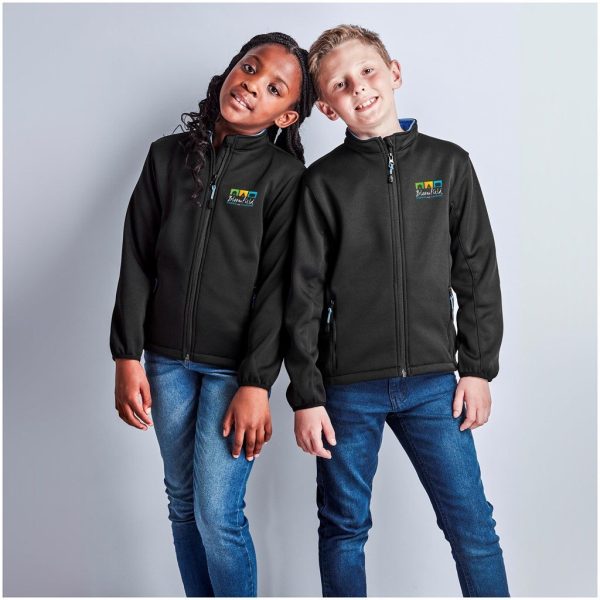 Kids Palermo Softshell Jacket - Image 3