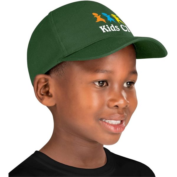Piccolo Kids 5 Panel Cap - Yellow - Image 2