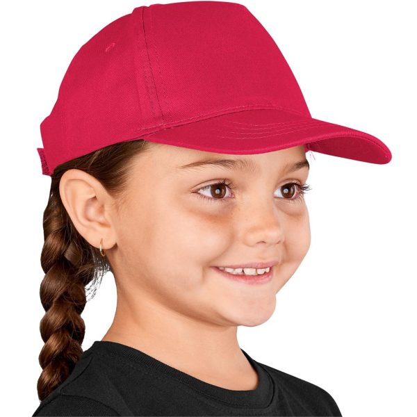 Piccolo Kids 5 Panel Cap - Yellow - Image 6
