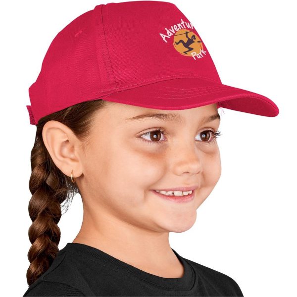Piccolo Kids 5 Panel Cap - Yellow - Image 5