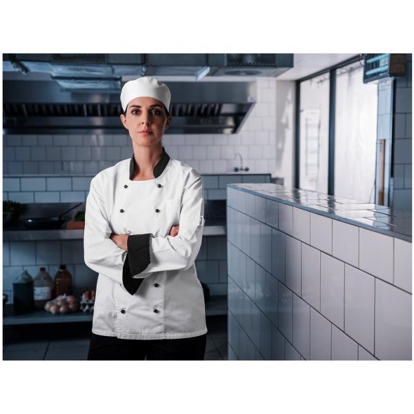 Unisex Long Sleeve Toulon Chef Jacket - Image 7
