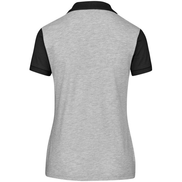 Ladies Urban Golf Shirt - Black - Image 3