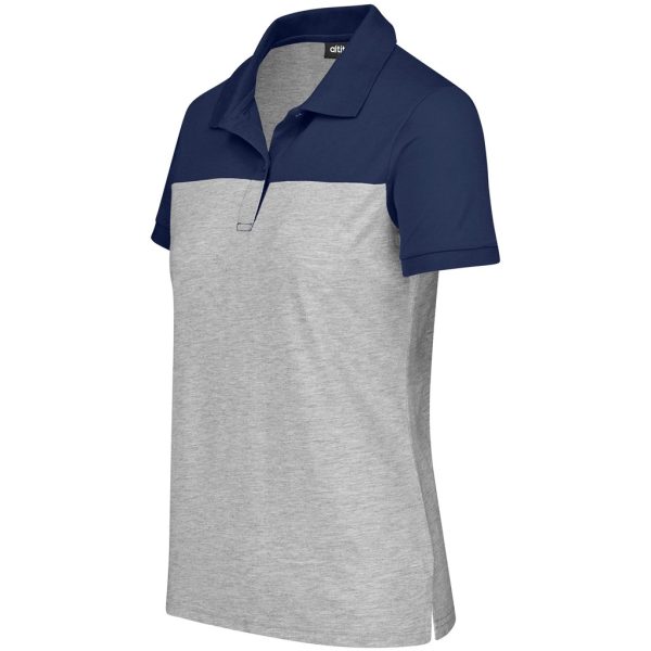 Ladies Urban Golf Shirt - Navy - Image 2