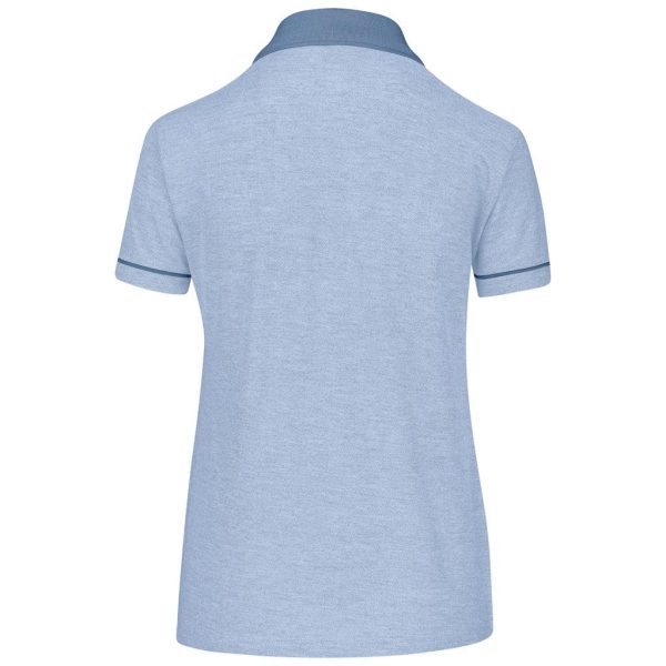 Ladies Verge Golf Shirt - Light Blue - Image 3