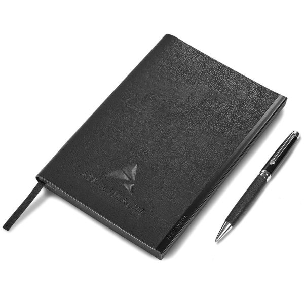 Alex Varga Corinthia Soft Cover Notebook & Pen Set - Image 3