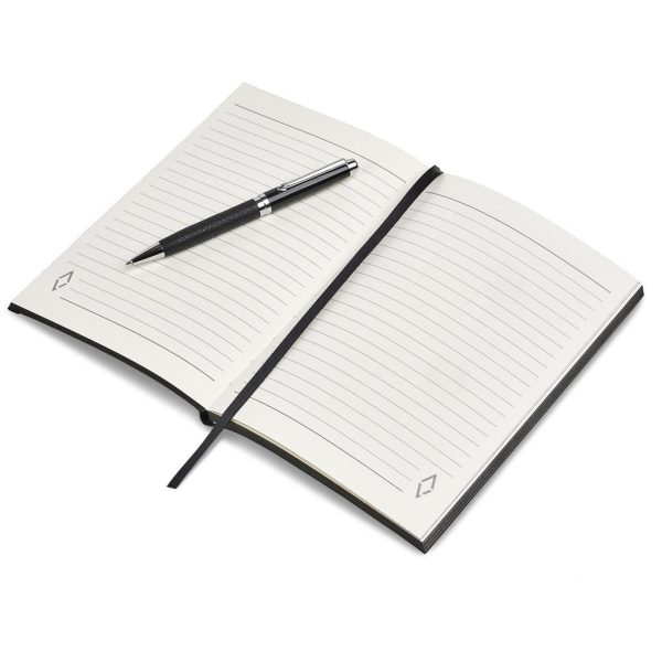 Alex Varga Corinthia Soft Cover Notebook & Pen Set - Image 4