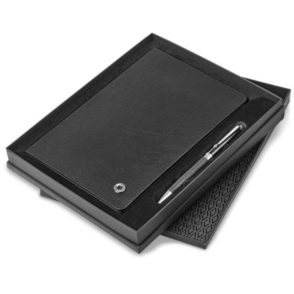 Alex Varga Corinthia Hard Cover Notebook & Pen Set - Image 12
