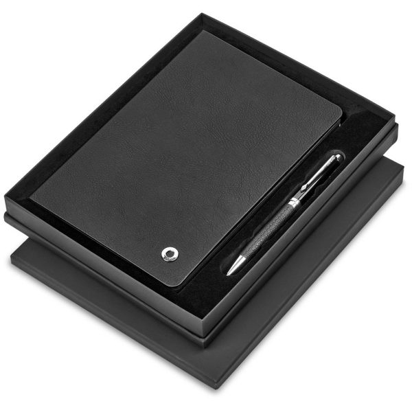 Alex Varga Corinthia Hard Cover Notebook & Pen Set - Image 7