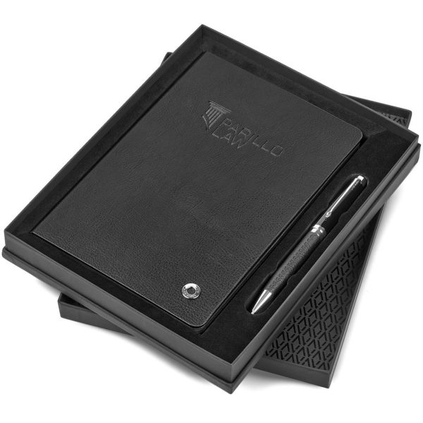 Alex Varga Corinthia Hard Cover Notebook & Pen Set - Image 8