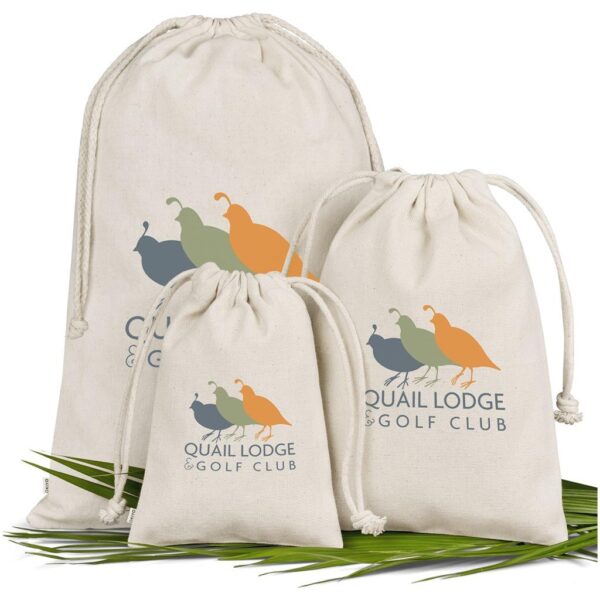 Okiyo Chikara Mini Cotton Drawstring Pouch - Image 3