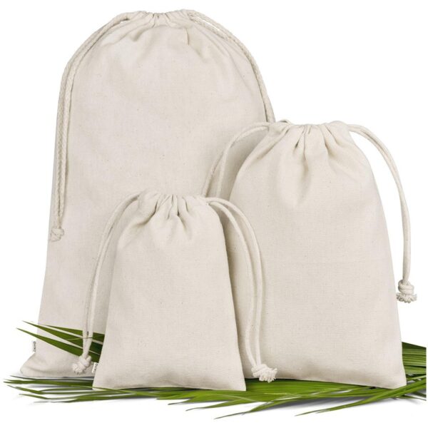 Okiyo Chikara Maxi Cotton Drawstring Pouch - Image 2
