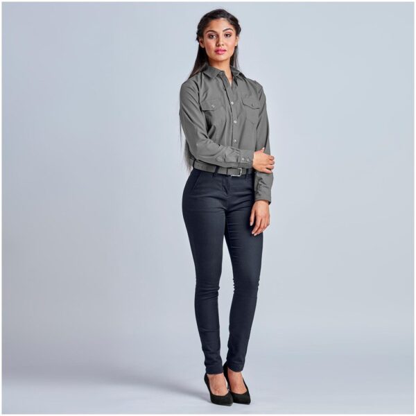 Ladies Superb Stretch Chino Pants - Image 2