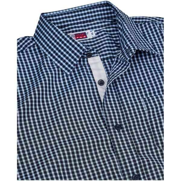 Ladies Long Sleeve Kenton Shirt - Navy - Image 4