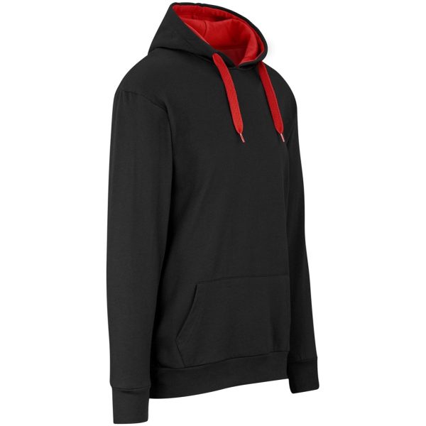 Mens Solo Hooded Sweater - Red - Image 3