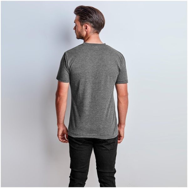 Mens Michigan Melange V-Neck T-Shirt - Image 6
