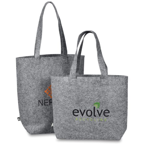 Okiyo Oceania Recycled PET Felt Tote - Image 8