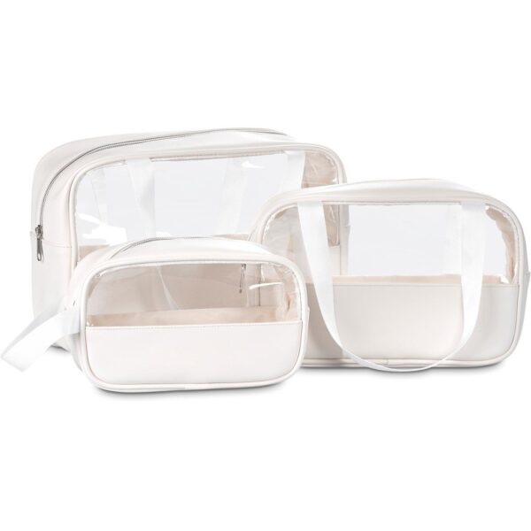 Eva & Elm Chanelle Midi Toiletry & Cosmetic Bag - Image 14