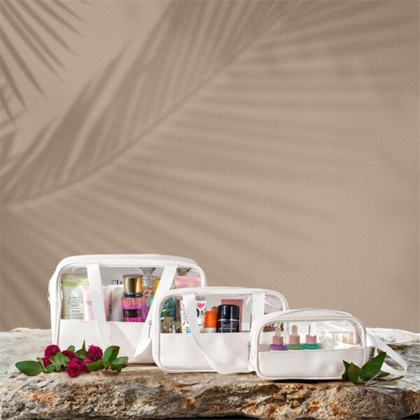 Eva & Elm Chanelle Midi Toiletry & Cosmetic Bag - Image 9
