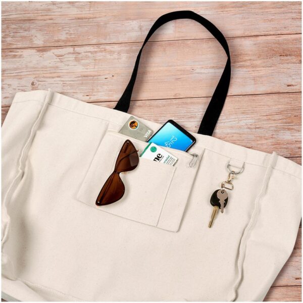 Kooshty Barbados Large Cotton Beach Bag - Image 3